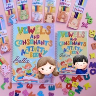 Vowels and Consonant Activity Book for Kids