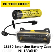 The NITECORE 18650 extended battery Box charger can be used with the NU43 series headlamp products