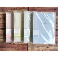 Wengu Eternity B017 A5 B5 Tansparant Plastic Ring Binder Folder - Loose Leaf and Divider Bonus Binde