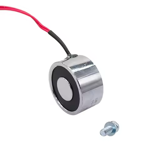 P40/20 Electromagnet Holding Electric Magnet Lifting DC 5V 6V 12V 24V 30Kg 300N Electromagnet Soleno