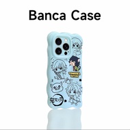 Cloud mass Casing Demon Slayer Tomioka Giyuu For iPhone 17 11 16 14 12 13 15 16PRO 15PRO 13PROMAX 12