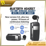K53 MINI WIRELESS BLUETOOTH HEADSET CALL REMIND VIBRATION SPORTS CLIP DRIVER AURICULARES EARPHONE PK