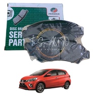 *Perodua Myvi D20N 2017-2021 Front/ Depan Disc Brake Pad 04465-Bz230 (Oem)