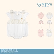 BU Baby ชุดใยไผ่ผสมคอตตอน นุ่มสบาย พร้อมหมวกเข้าชุด 1-12M baby bodysuit with hat / ACT192603 / BCT21
