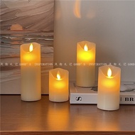 เทียน led candles 5ขนาด เทียนใส่ถ่าน เทียนปลอม เทียนประดับ เทียนตกแต่ง เทียนสร้างบรรยากาศ No.3490MKK-3494MKK