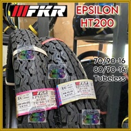 70/90-16 80/90-16 FKR HT200 TT100 Tubeless Tayar Tyre Nouvo Nouvos Ace115