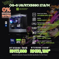 OG-G U9/RTX5890 17.9/M PC GAMING PACKAGE / 48GB DDR5 / 2TB SSD / U9 285K + GPU OPTIONS