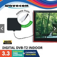 Wavecom ANT-T19 | DVB-T2 TV Antenna || T04 - Digital TV antenna for DVB-T2 signals
