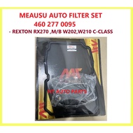 MEAUSU AUTO FILTER SET 460 277 0095 - REXTON RX270 ,M/B W202,W210 C-CLASS