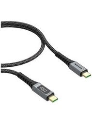 🔥今期抵買🔥Verbatim 120cm Type c to Type c PD 100w LED 數字顯示電腦/手機快速充電數據線［全新行貨門市現貨］