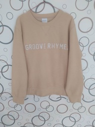 CREWNECK/SWEATER GROOVE RHYME SECOND
