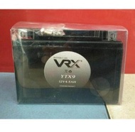 BATTERY VRX YTX9 FOR VT600/CBR900,600/ELEGAN/SYM VTS200,250