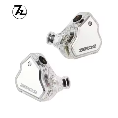 7Hz x Crinacle Zero 2 Headphone HIFI zero2 IEM 10mm Dynamic Driver Wired Earbuds Gaming Earphones wi