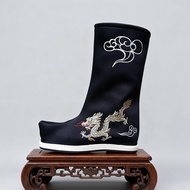 Ancient Costume Hanfu Boots Inner Heightening Ancient Style Boots Men Women Ancient Costume Shoes In