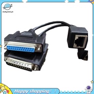 【ouwym9al】ILDA to Network Cable Adapter- DB25 Male/Female Connector& RJ45 Signal Wire Interface