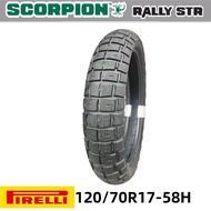 Tayar motosikal semua medan Pirelli Scorpion STR 110/80R18/19 150/170/180/55 17