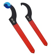 Coilover Spanner Wrench Set C-Shape Spanner Wrench for Suspension System and Shock Adjustment