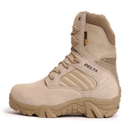 รองเท้ายุทธวิธี Delta ข้อสูง มีซิปข้าง รองเท้าคอมแบท Delta Tactical Combat Boots