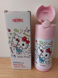 全新 THERMOS x Hello Kitty 不鏽鋼真空保溫瓶350ml