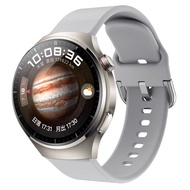 สายนาฬิกาสติ๊กเกอร์สำหรับ Huawei Watch GT2 GT2E GT3 GT4 GT5 สายยางกันน้ำแบบยูนิเซ็กซ์สำหรับผู้ชายและ