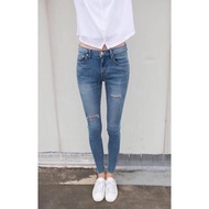 Fashion For Yes Genuine Korean Spring Summer Limited Versatile Cut Jeans