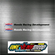 STICKER HRC STICKER HONDA RACING DEVELOPMENT