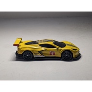 Hotwheels Chevrolet Corvette C8R Yellow