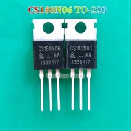5pcs CS180N06 TO-220 CS180N06A8 TO220 60V/180A N-channel MOSFET transistor