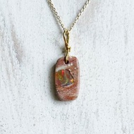 K24 純金 Cantera 蛋白石 墜飾/耳環 ◇K24 Pure Gold Cantera Opal Pend