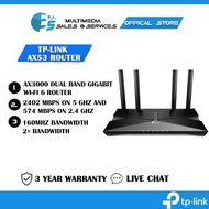 Tp-Link AX53 AX3000 Dual Band Gigabit Wi-Fi 6 Router