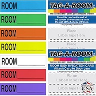 Tag-A-Room Moving Labels Color Coded Home Apaprtment Office Packing Stickers 350 Count Plus 7 Door I