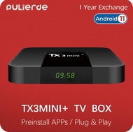 NEW TX3mini+ 4GB 64GB (Pre-install Channel/Movie Apps) Android TV BOX S905W2 WIFI2.4G+5GSmart 4K HDR