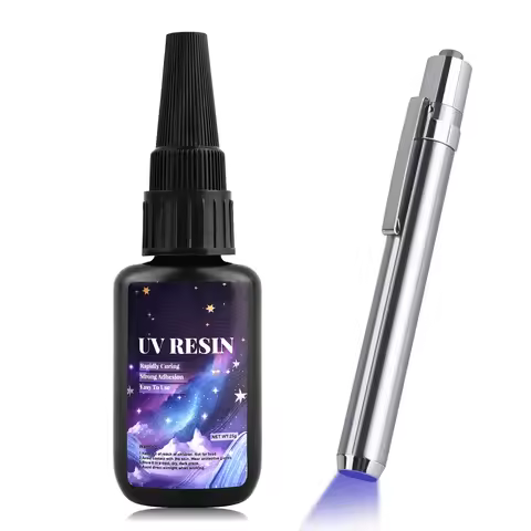 UV Bonding & Welding Glue Kit Super Bonding UV Glue or Black Light Quick-Drying For Bonding Glass, M