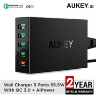 [✅Ready] Aukey Charger Iphone Samsung Qc 3.0 Fast Charging &amp; Aipower