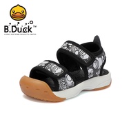 B.Duck【การจัดส่งในท้องถิ่น⚡️】รองเท้าแตะเด็กรองเท้าผ้าใบเด็ก รองเท้าแตะแบบสวมสไตล์แฟชั่นสำหรับเด็กผู้หญิงและเด็กผู้ชาย