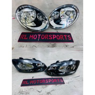 Volkswagen polo sedan hatchback beetle original used front headlamp headlight head lamp light bodyki