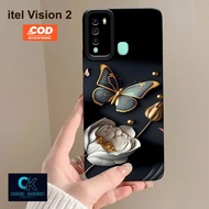 HP Latest iPhone Vision 2 Case - Butterfly Fashion Case - Rubber Case - Casing Latest iPhone Vision 