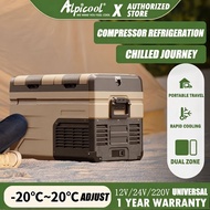 Alpicool Fridge Car Fridge Refrigeration Dual Temperature and Dual ControlAPP Mini Fridge35L/45L/55L