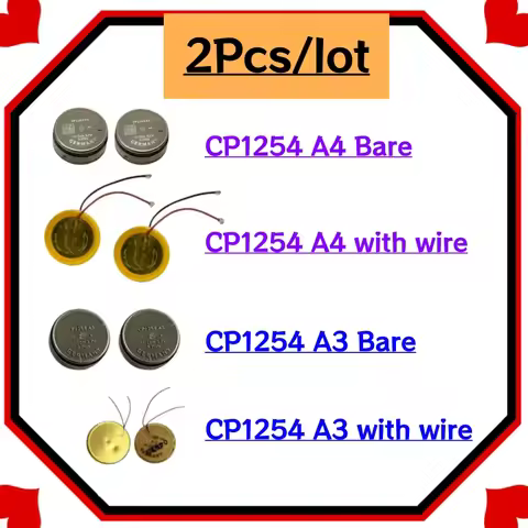 2PCS/Lot 3.7V ICR1254 CP1254 60mAh Li-ion Battery For Bang & Olufsen BeoPlay E8 3.0 Headset Battery 