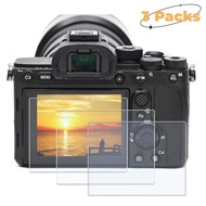3PC Tempered Glass Screen Protector for Sony alpha a7II A7III a7SII a7SIII a7RII a7RIII a7RIV RX100V