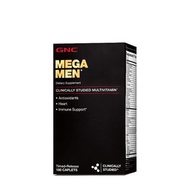 GNC Mega Men® 男士綜合維他命 Supports Heart and Immune System - Time-Release 180 Caplets 180粒