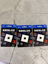 Roblox $200 點數卡 (全新)