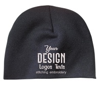INK STITCH Cp91 Custom Embroidery Logo Texts Design Your Own Winter Beanie Hats