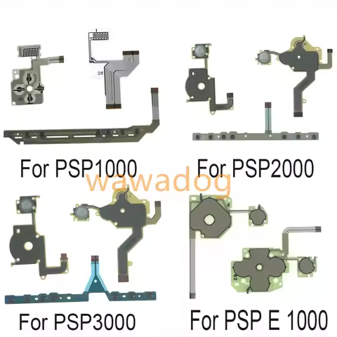1set For PSP1000 PSP2000 PSP3000 Flex Cable For PSP E 1000 Direction Cross Button Left Key Volume Ri