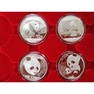2016 - 2019  China Panda Silver Coin 1 oz