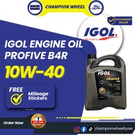 IGOL ENGINE OIL 10W40 PROFIVE B4R 4 LITRE (4L)