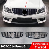 Facelift GT Style Front Bumper Grille Racing Inlet Grill Body Kit For Mercedes Benz C W204 C204 S204