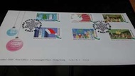 香港聖誕節1990首日封