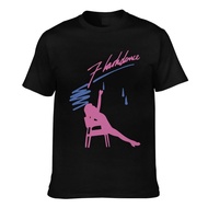 Fashion Mens Casual Flashdance 80S Summer Cool T-Shirt
