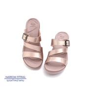 Scholl รองเท้าสกอลล์-ริต้า Rita รองเท้าแตะสวม ผู้หญิง รองเท้าสุขภาพ นุ่มสบาย กระจายน้ำหนัก